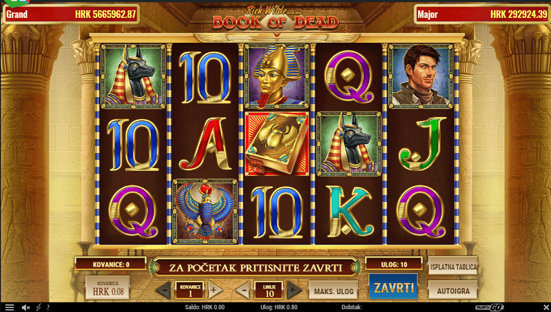 Book of Dead - pravila igre i kako do jackpota