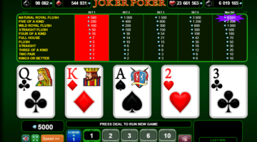Video poker - Joker Poker / poker igre aparati besplatne