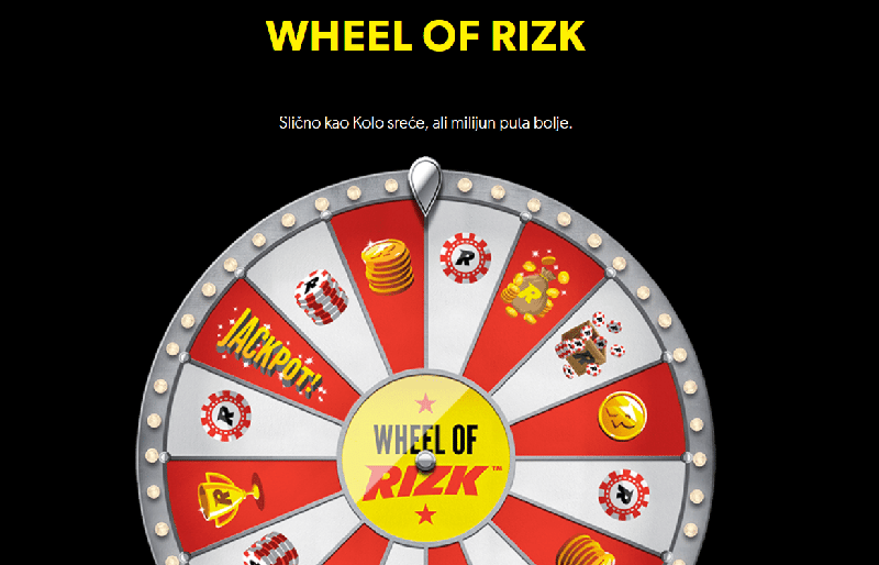 Wheel of Rizk program vjernosti