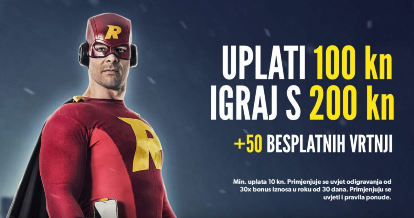 Rizk bonus kodovi - paket dobrodošlice