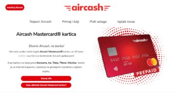 Aircash kartica