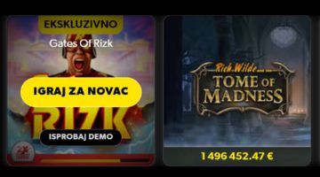 Demo verzije casino igara - Gates of Rizk
